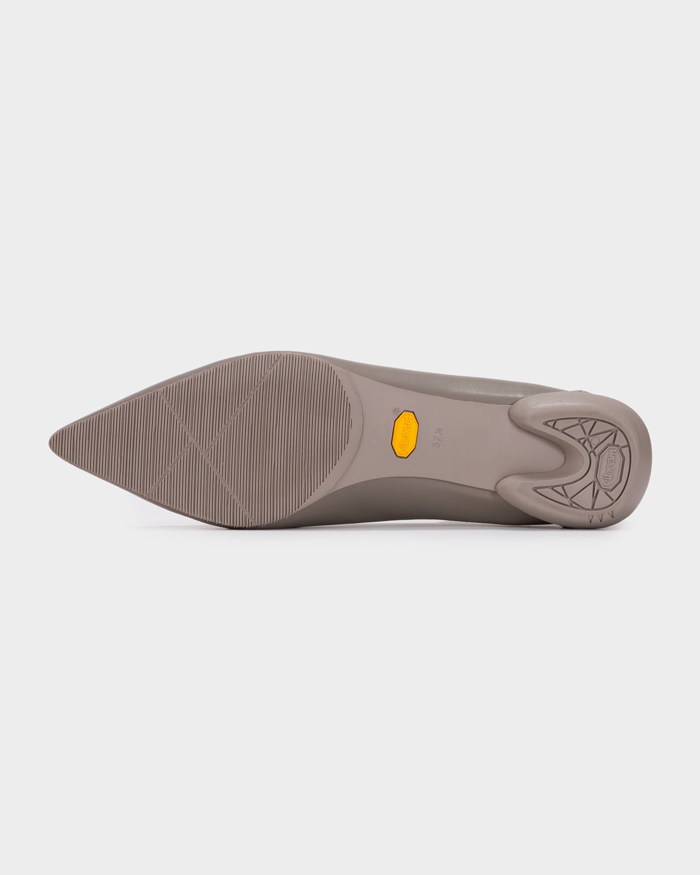 POINTED U PUMPS / L.TAUPE