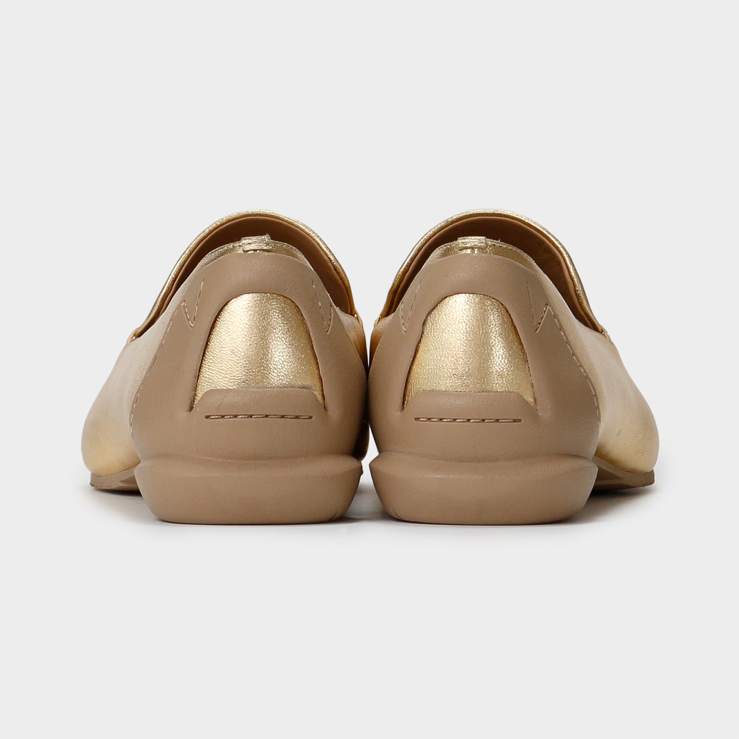 CHISEL TOE SLIPON / GOLD