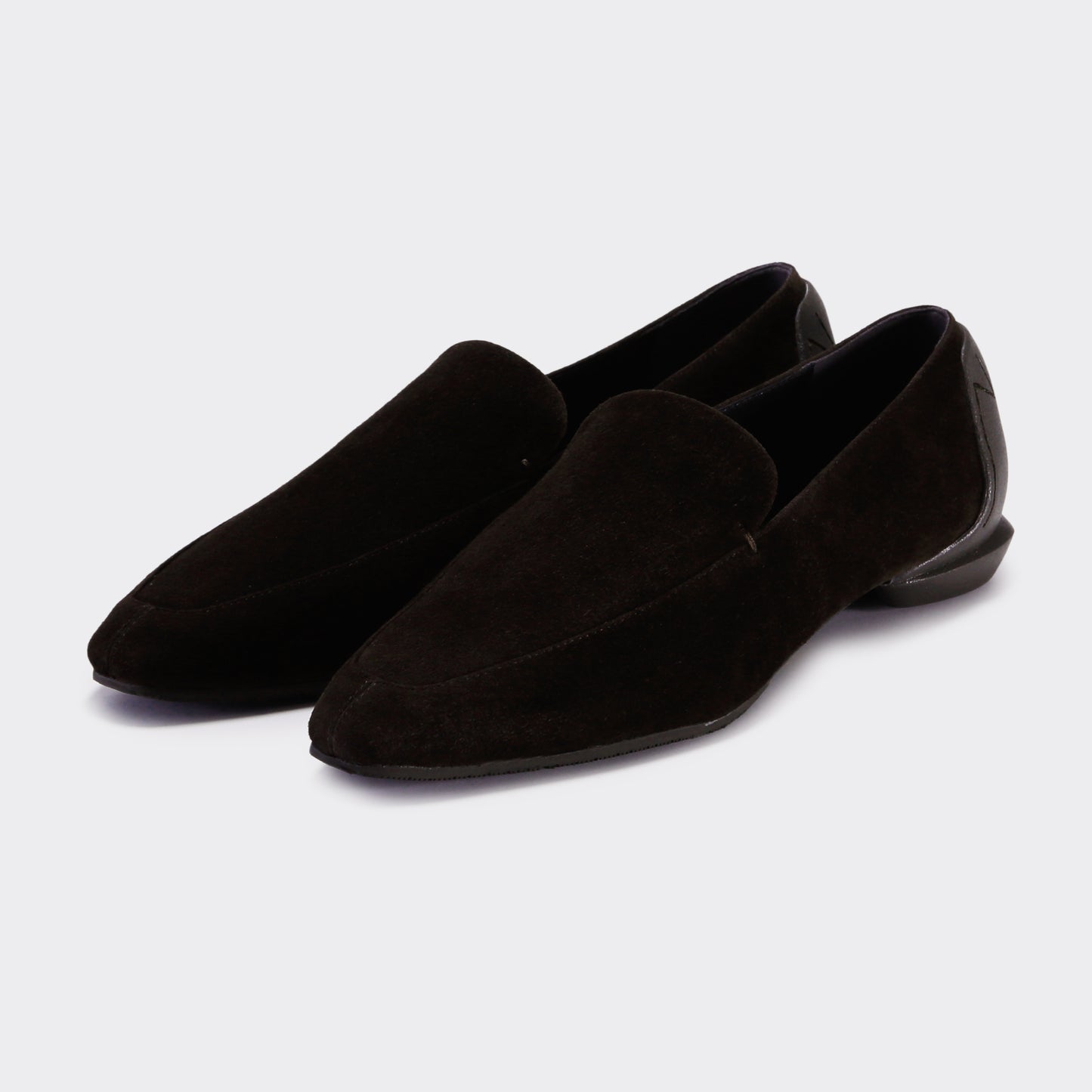 CHISEL TOE SUEDE SLIPON / D.BROWN
