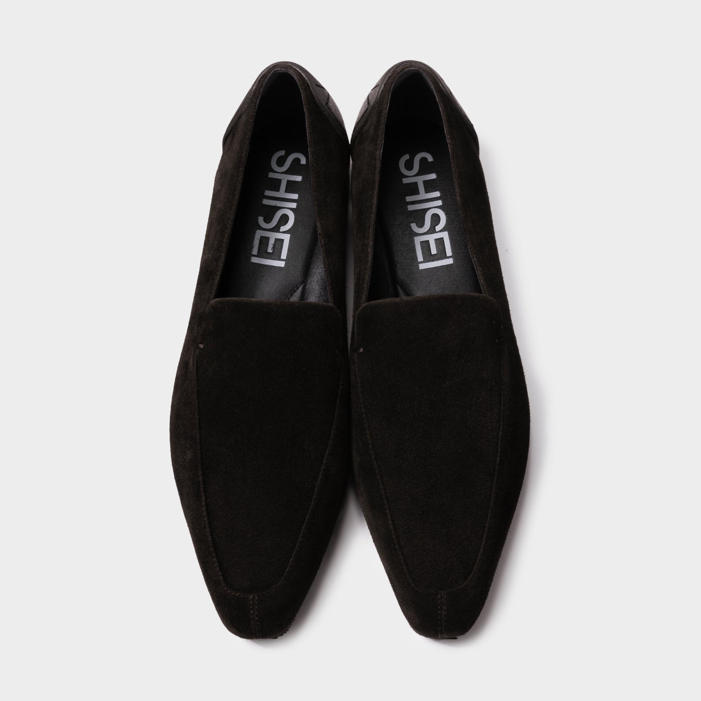 CHISEL TOE SUEDE SLIPON / D.BROWN
