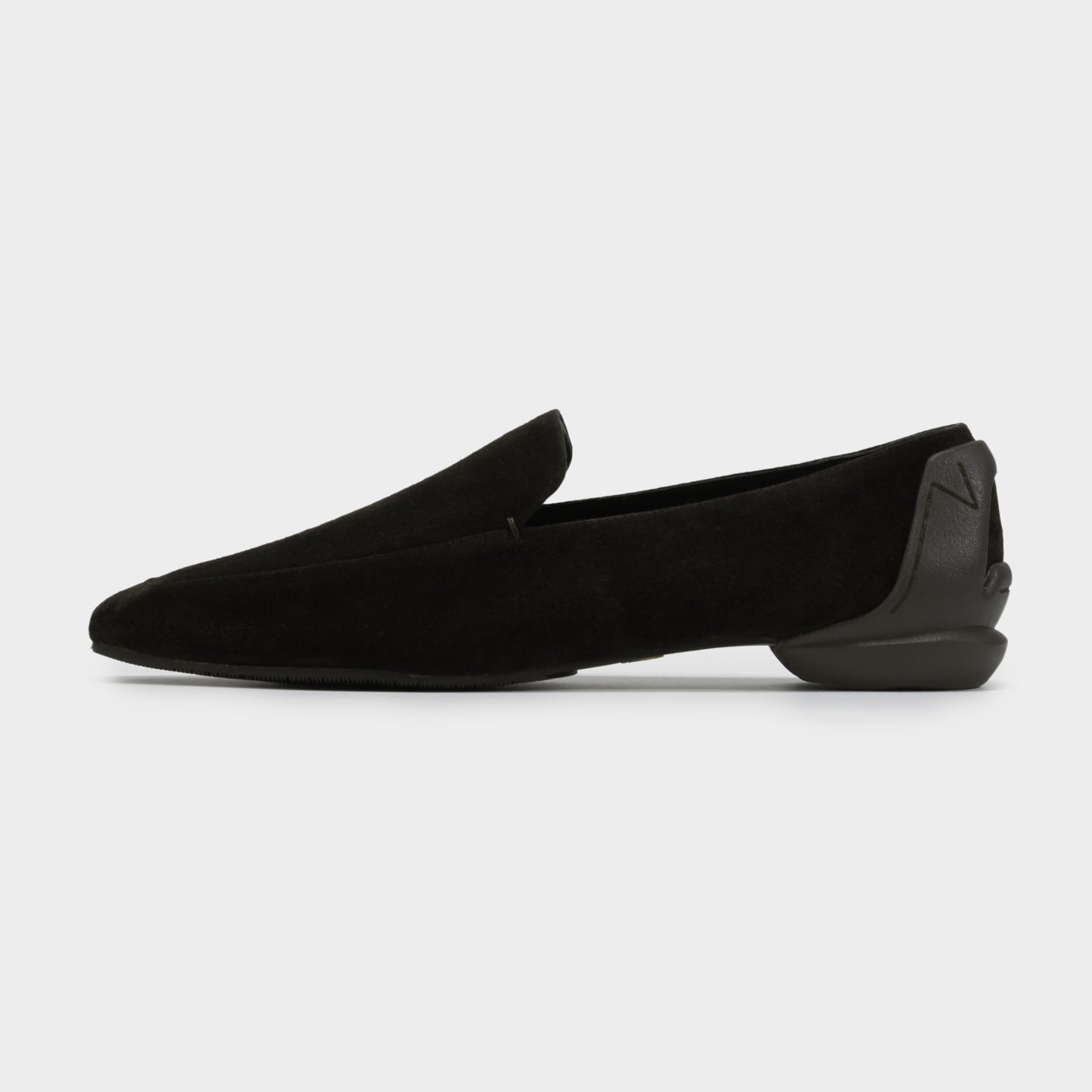 CHISEL TOE SUEDE SLIPON / D.BROWN