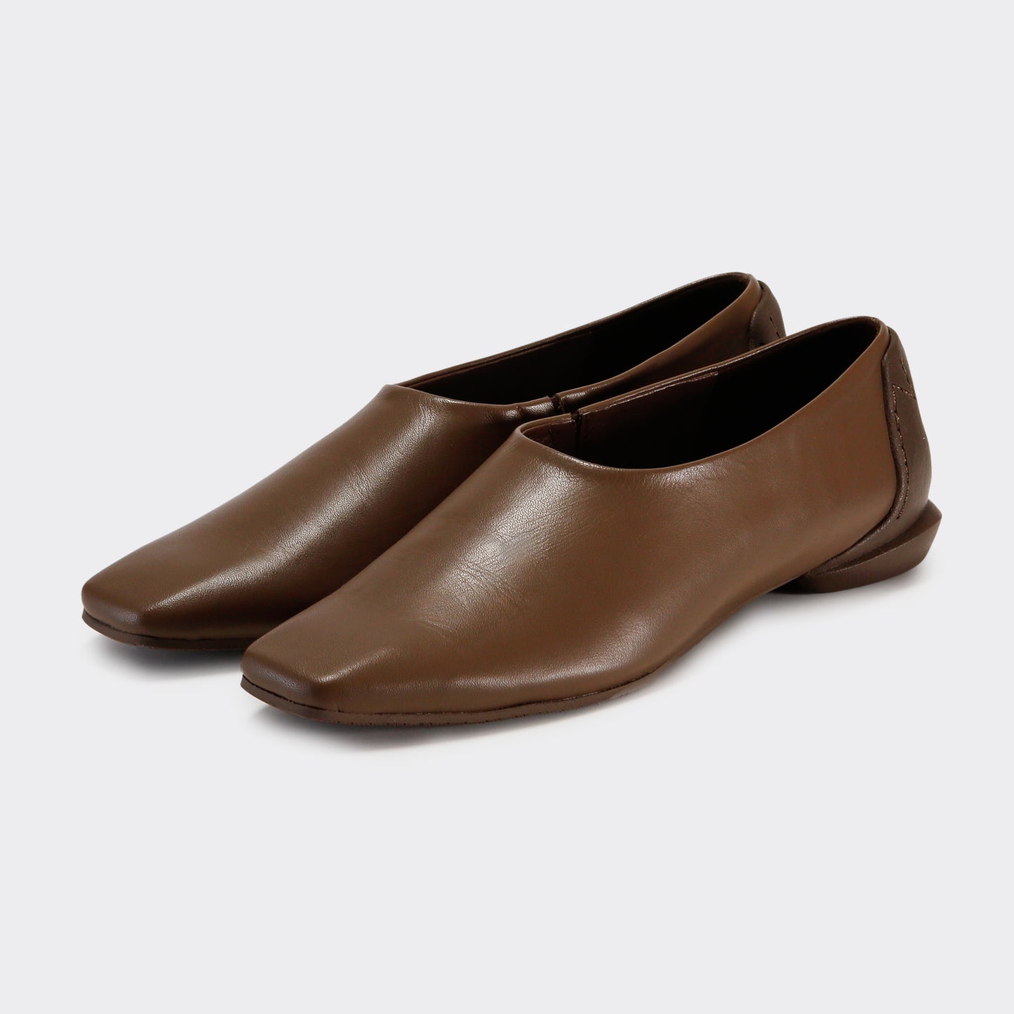 TIGHT SQUARE SLIPON / CACAO