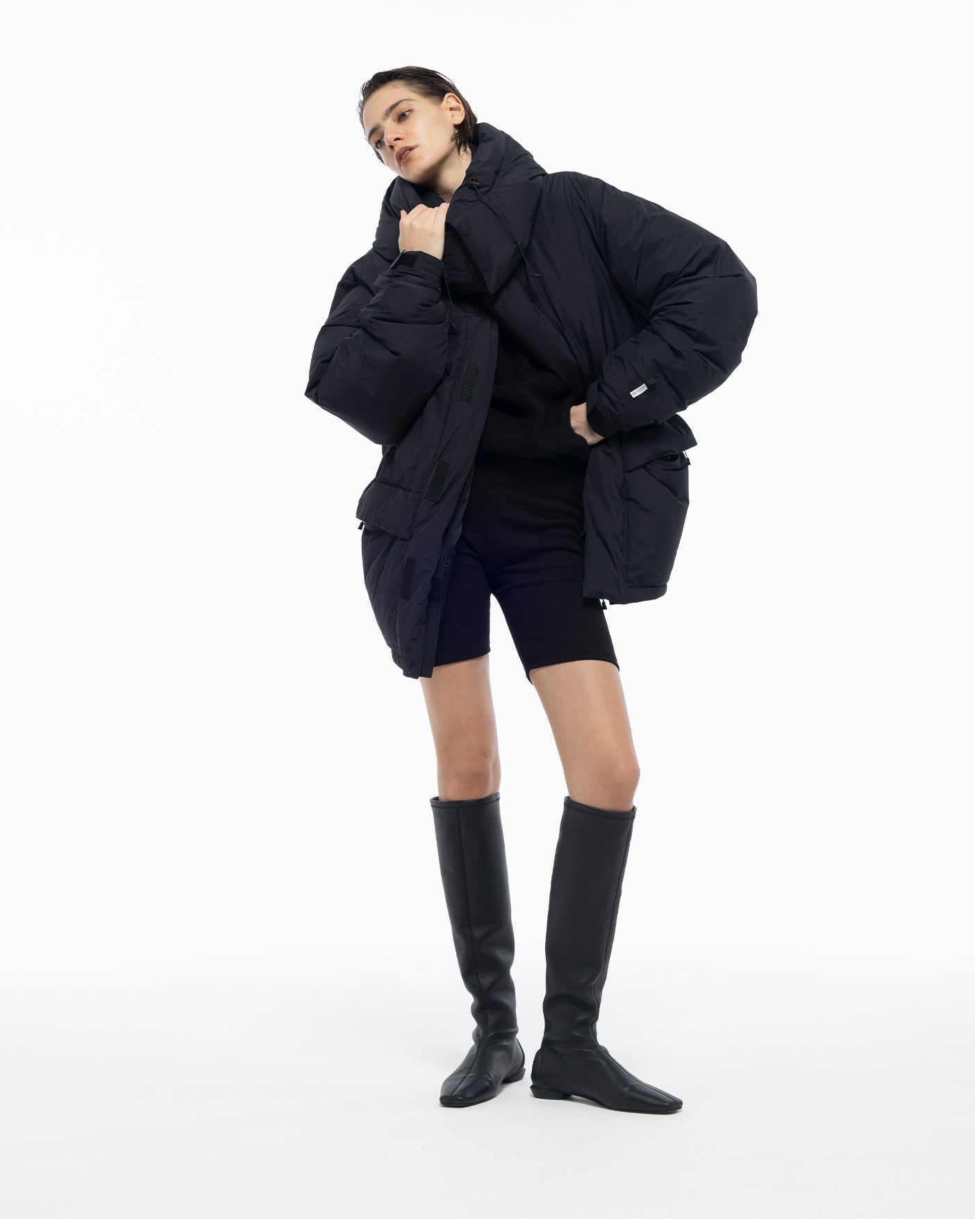 SKINNY BOOTS / BLACK