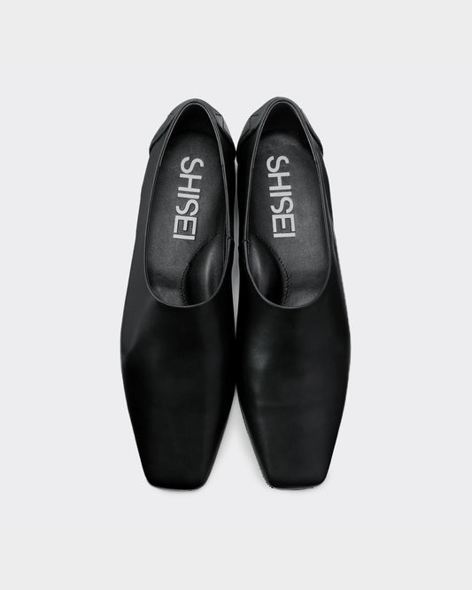 MM TIGHT SQUARE SLIPON / BLACK