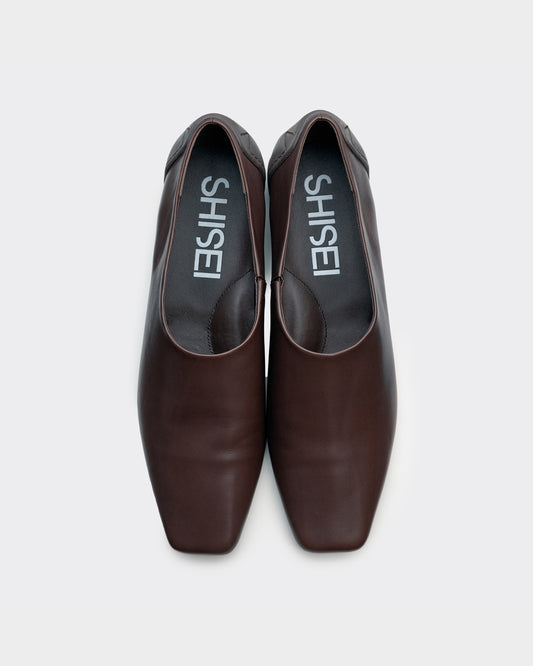 MM TIGHT SQUARE SLIPON / CHOCO