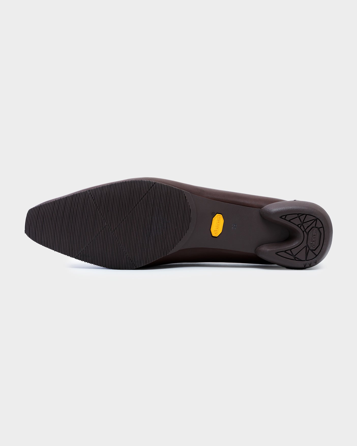 MM CHISEL TOE SLIPON / CHOCO