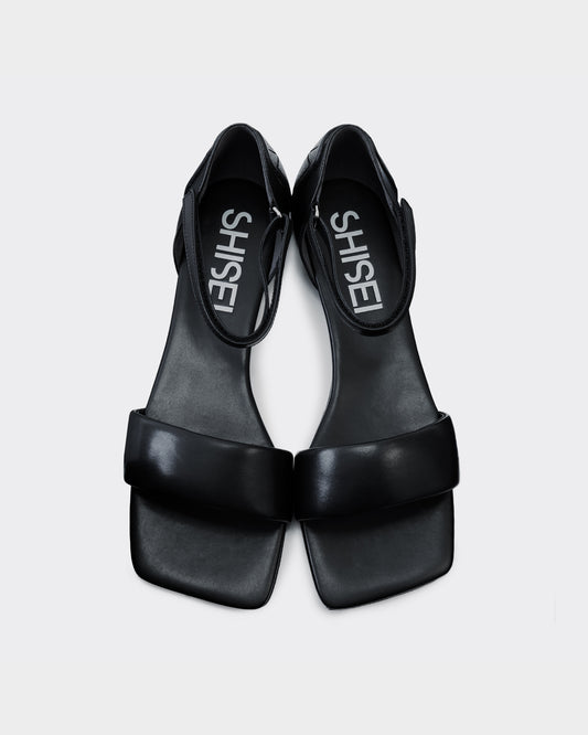 MM PADDED SANDALS / BLACK