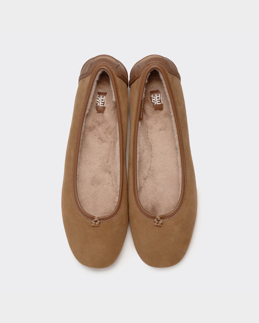 BALLET_SUEDE / CAMEL