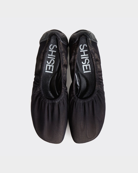 GATHER BALLET_PRETEND SHEER / BLACK
