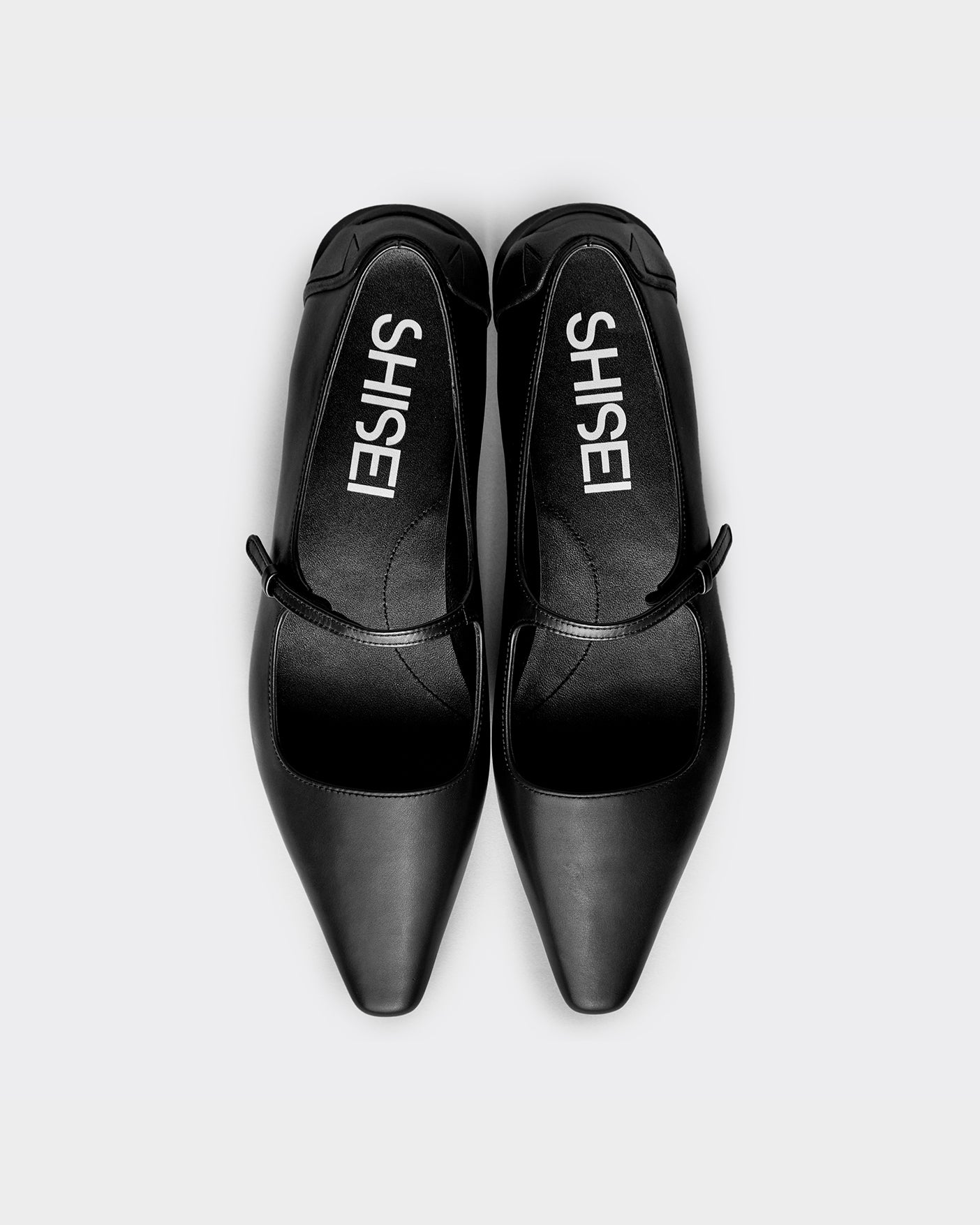 CHISEL TOE MARY JANE / BLACK
