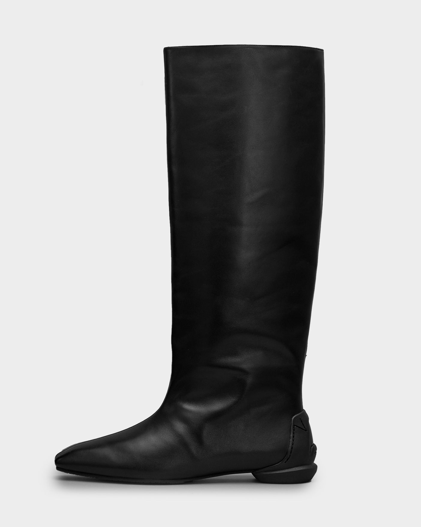 SQUARE BARREL BOOTS / BLACK