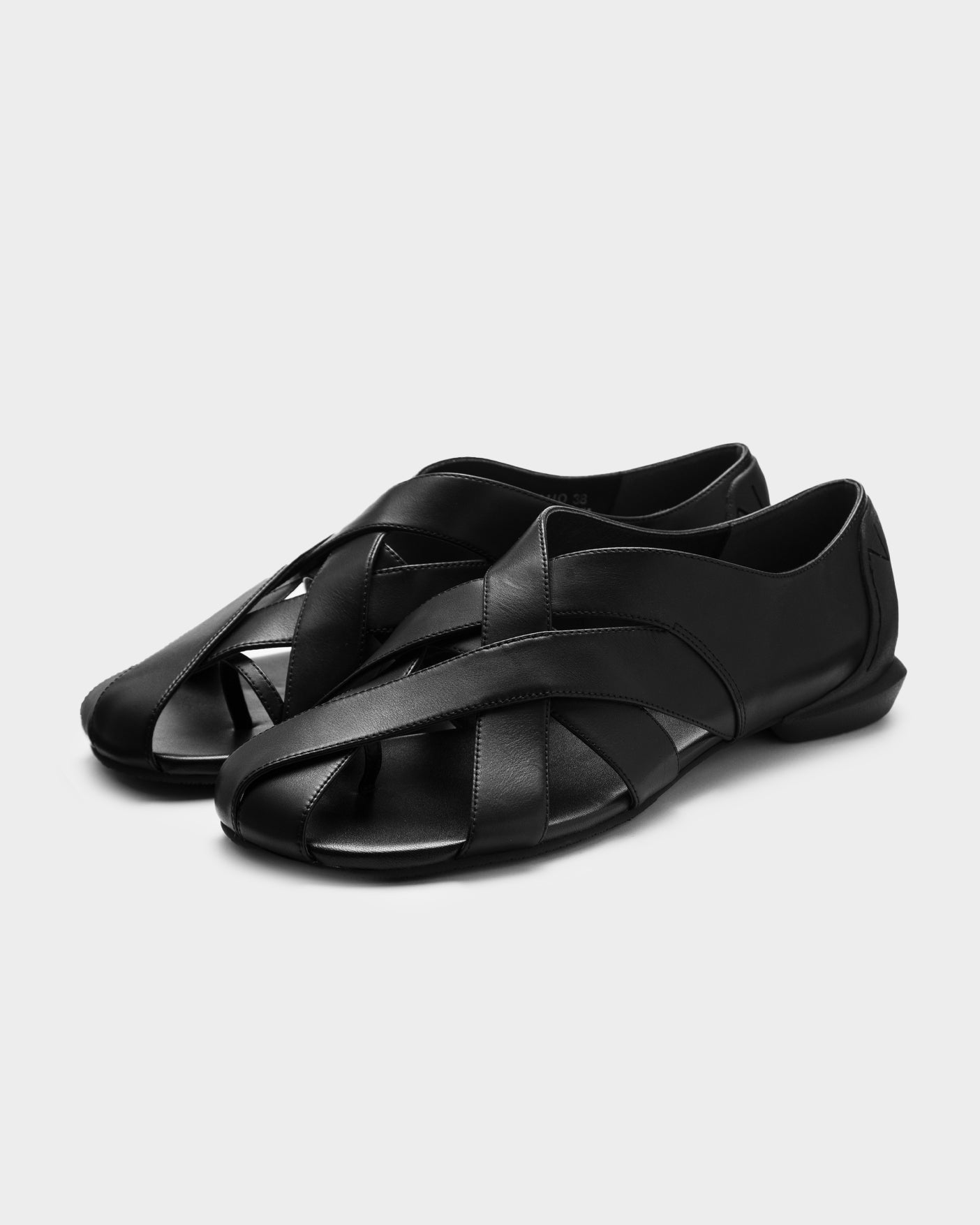 W CROSS SLIPON / BLACK – SHISEI