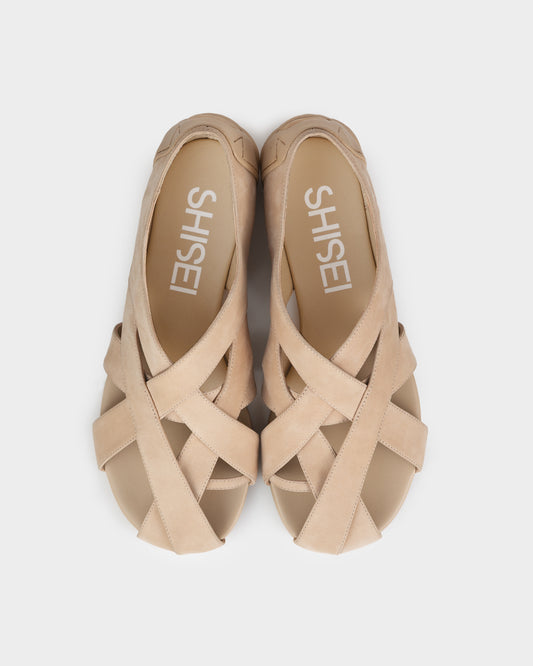 W CROSS SLIPON / N.BEIGE