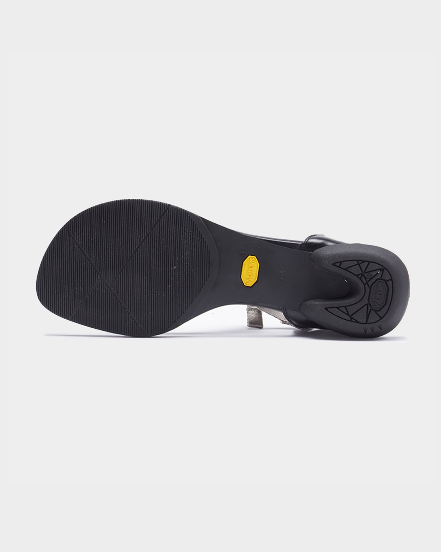 TONG SANDALS / GREIGExBLACK