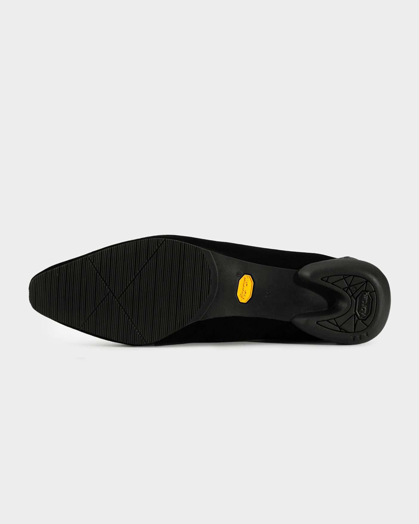 SHISEI ブラック スリッポン 36 MM CHISEL TOE SLIPON / BLACK – SHISEI