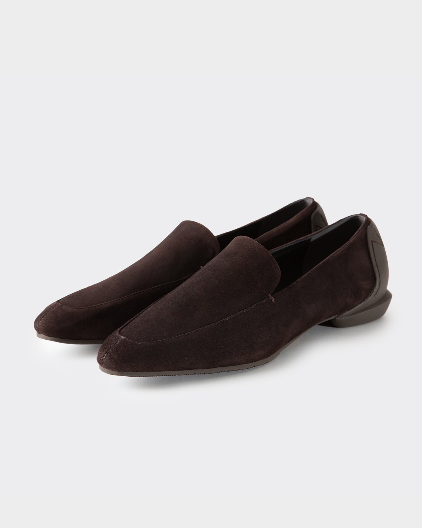 CHISEL TOE SUEDE SLIPON / D.BROWN