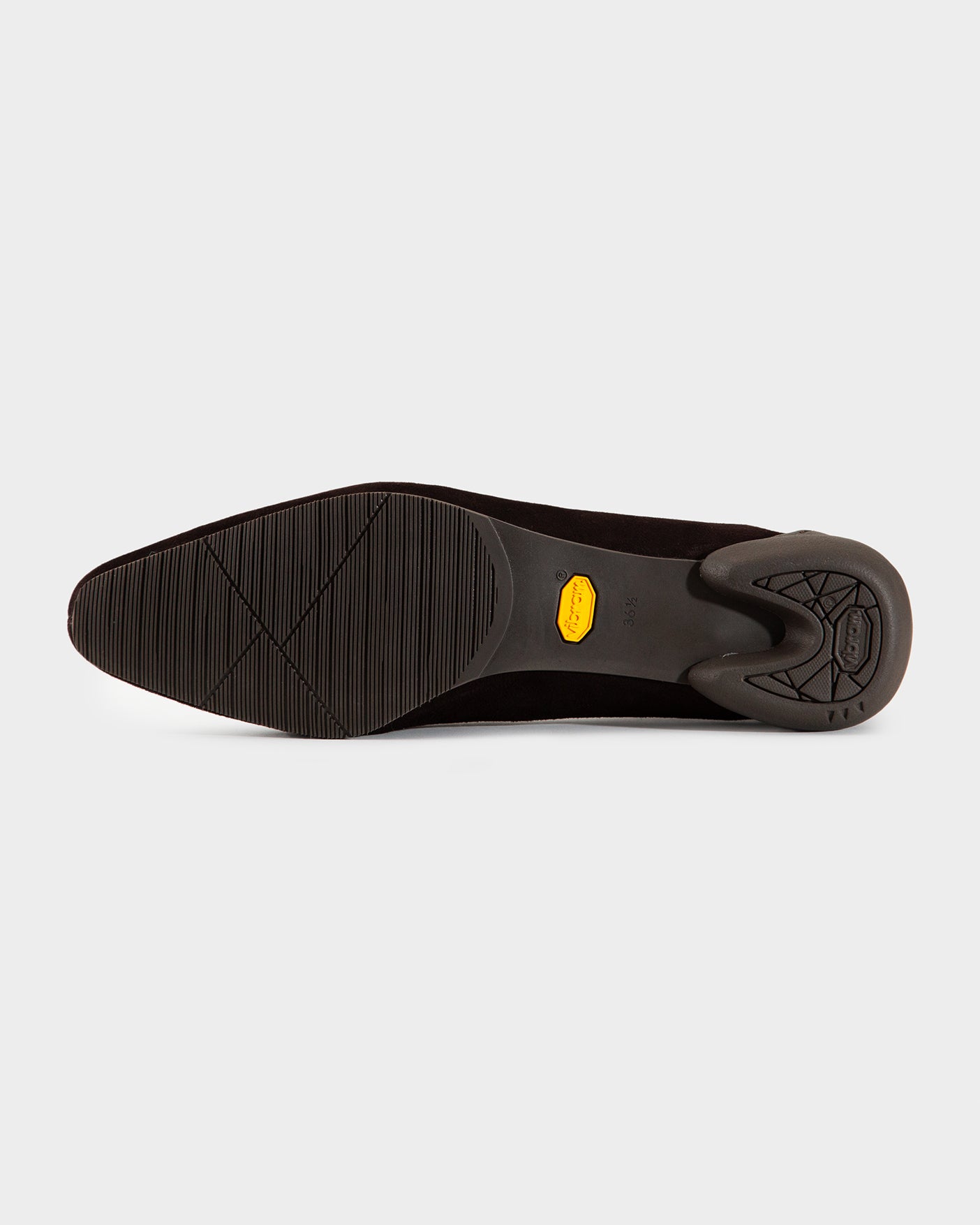 CHISEL TOE SUEDE SLIPON / D.BROWN