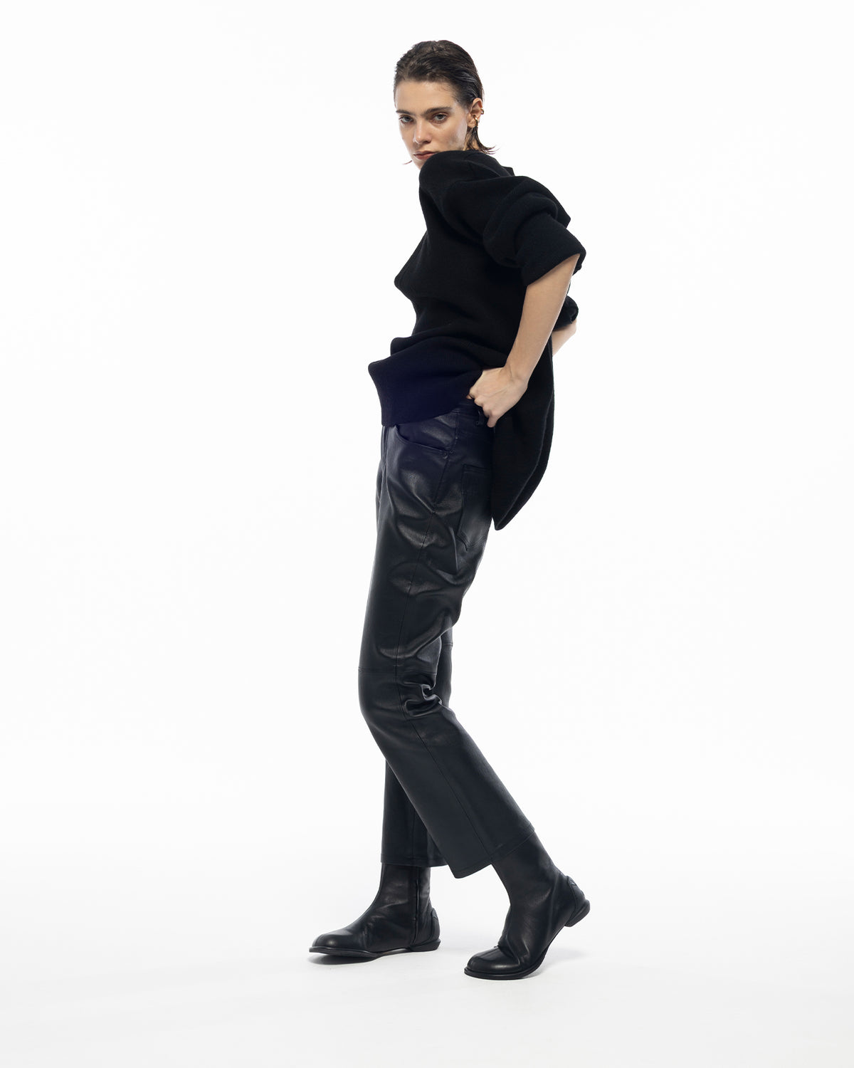 MM SOCK BOOTS / BLACK