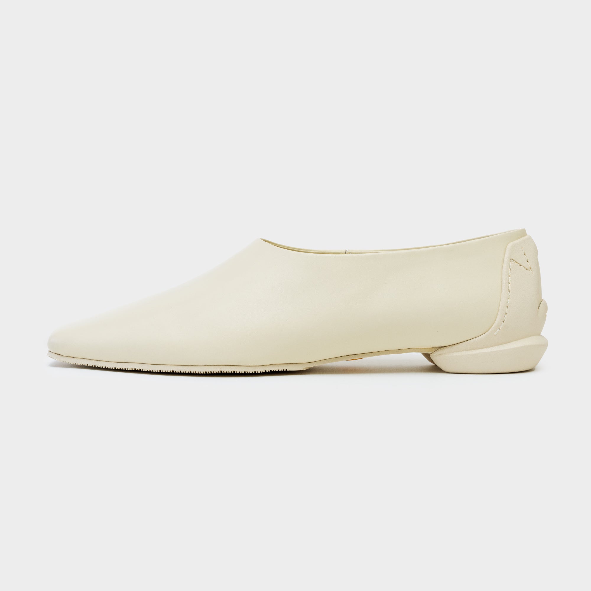 MM TIGHT SQUARE SLIPON / IVORY