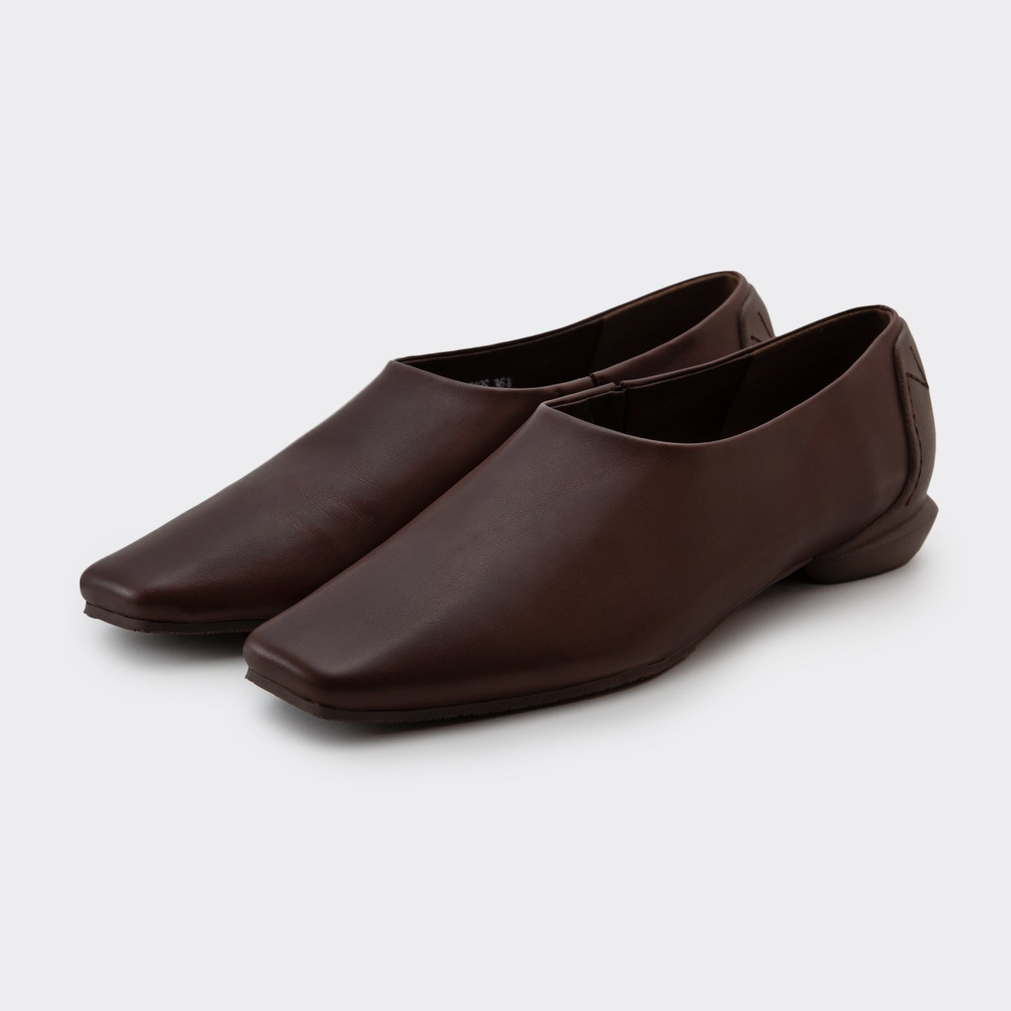 MM TIGHT SQUARE SLIPON / CHOCO