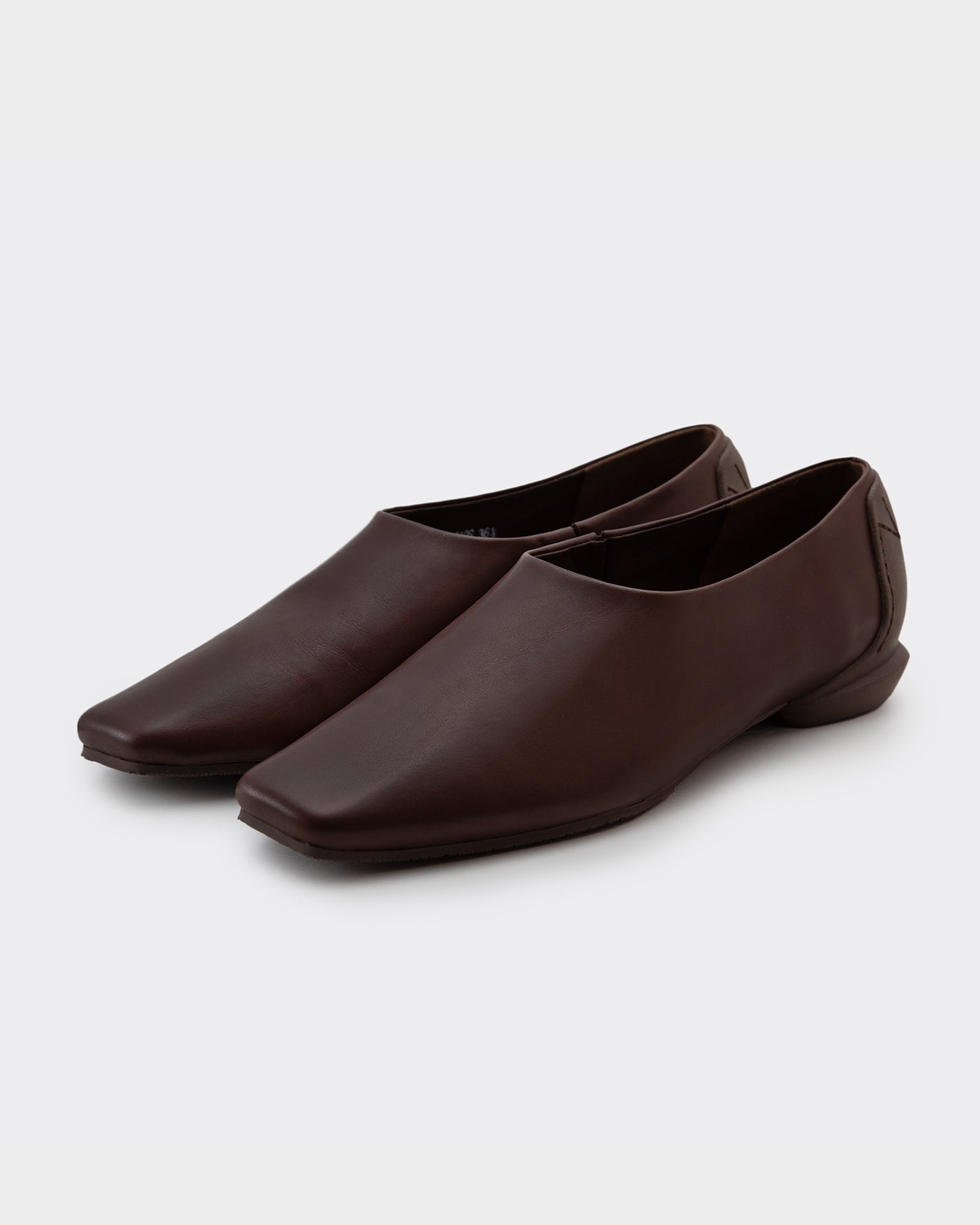MM TIGHT SQUARE SLIPON / CHOCO
