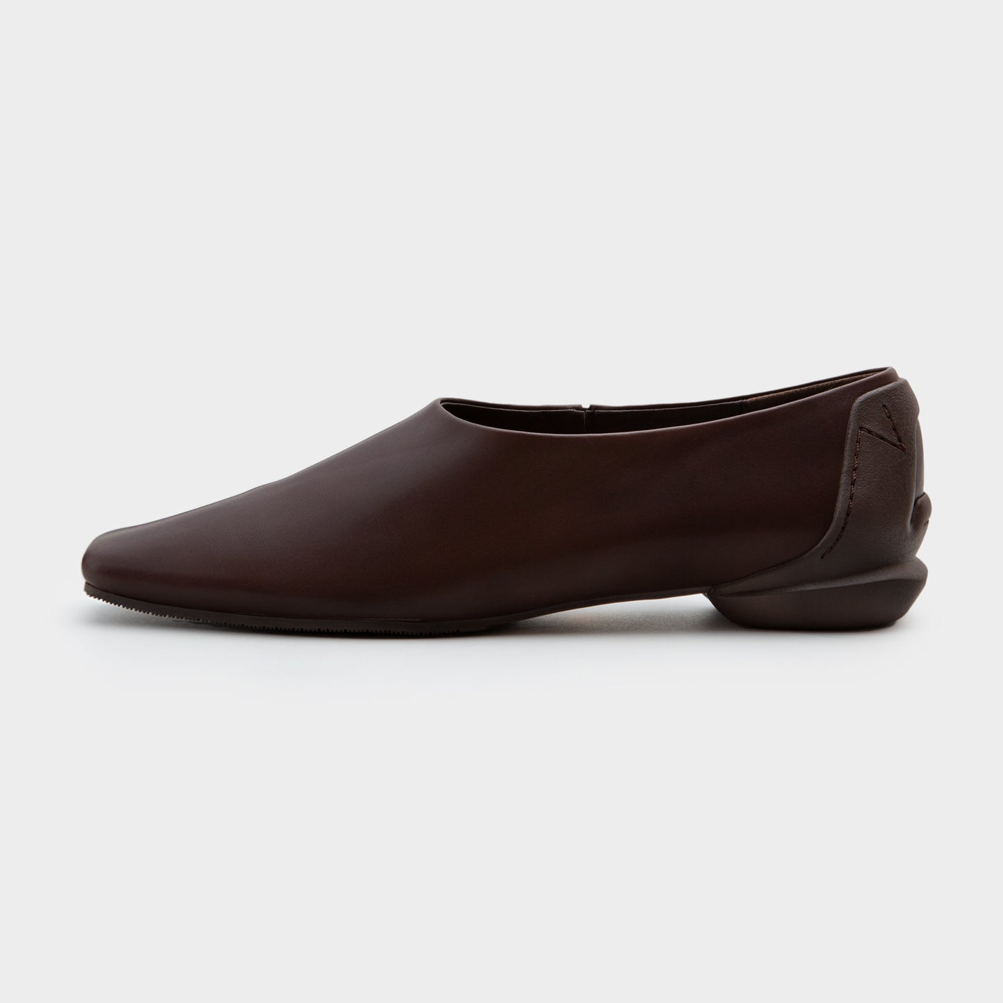 MM TIGHT SQUARE SLIPON / CHOCO