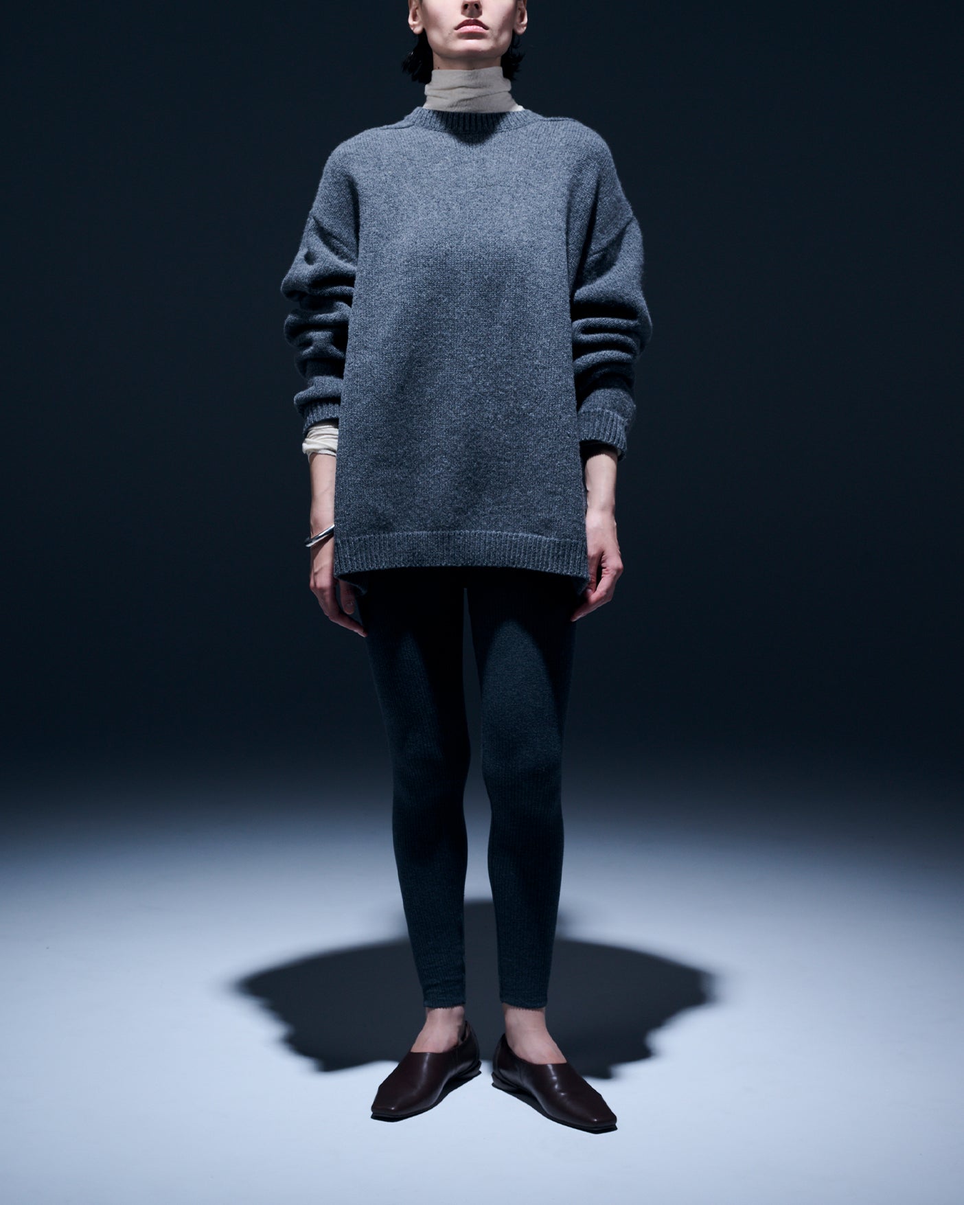MM TIGHT SQUARE SLIPON / CHOCO