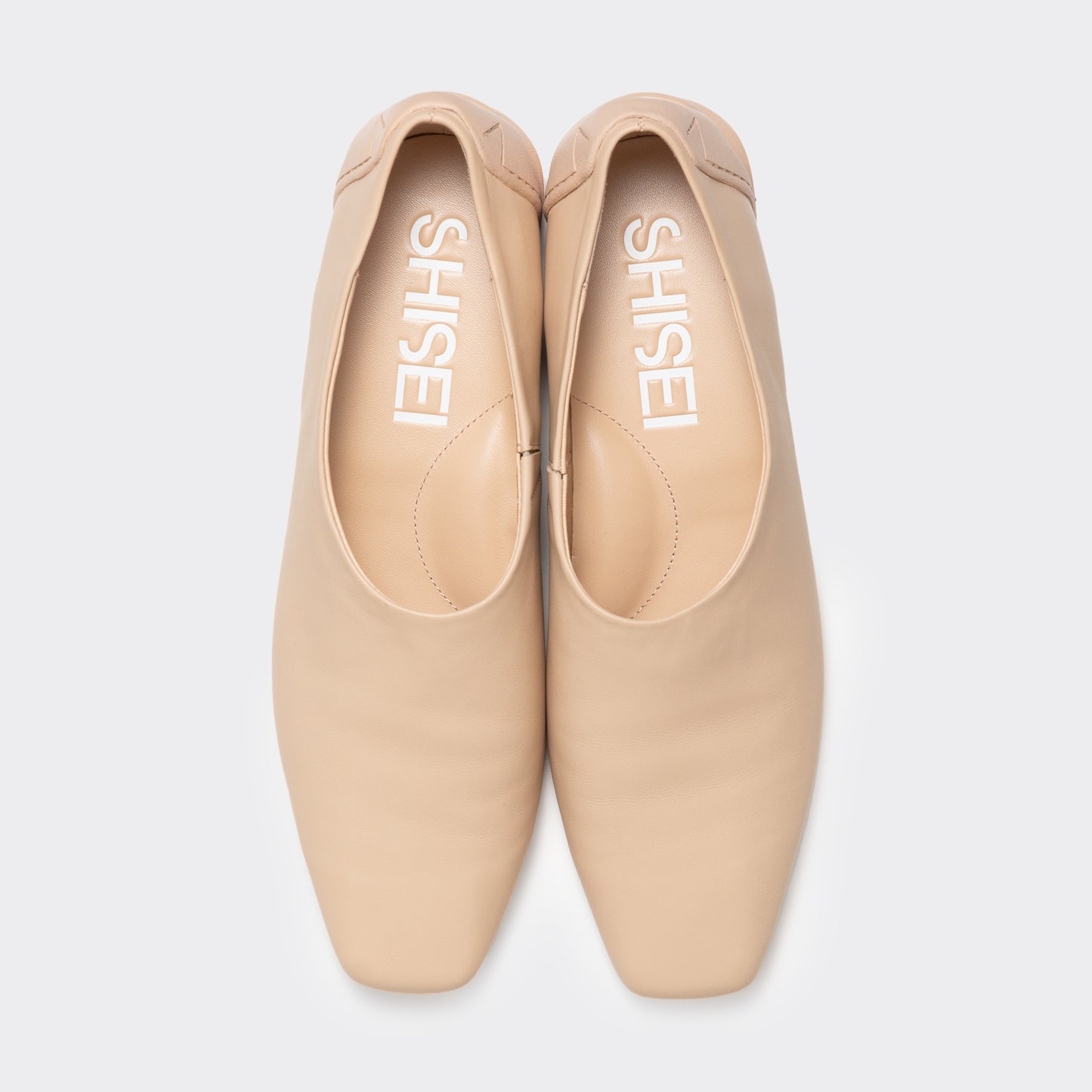 MM TIGHT SQUARE SLIPON / BEIGE