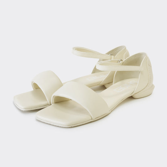 MM PADDED SANDALS / IVORY
