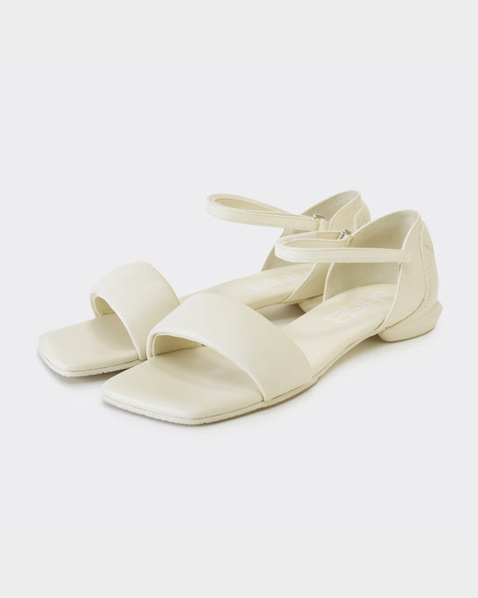 MM PADDED SANDALS / IVORY