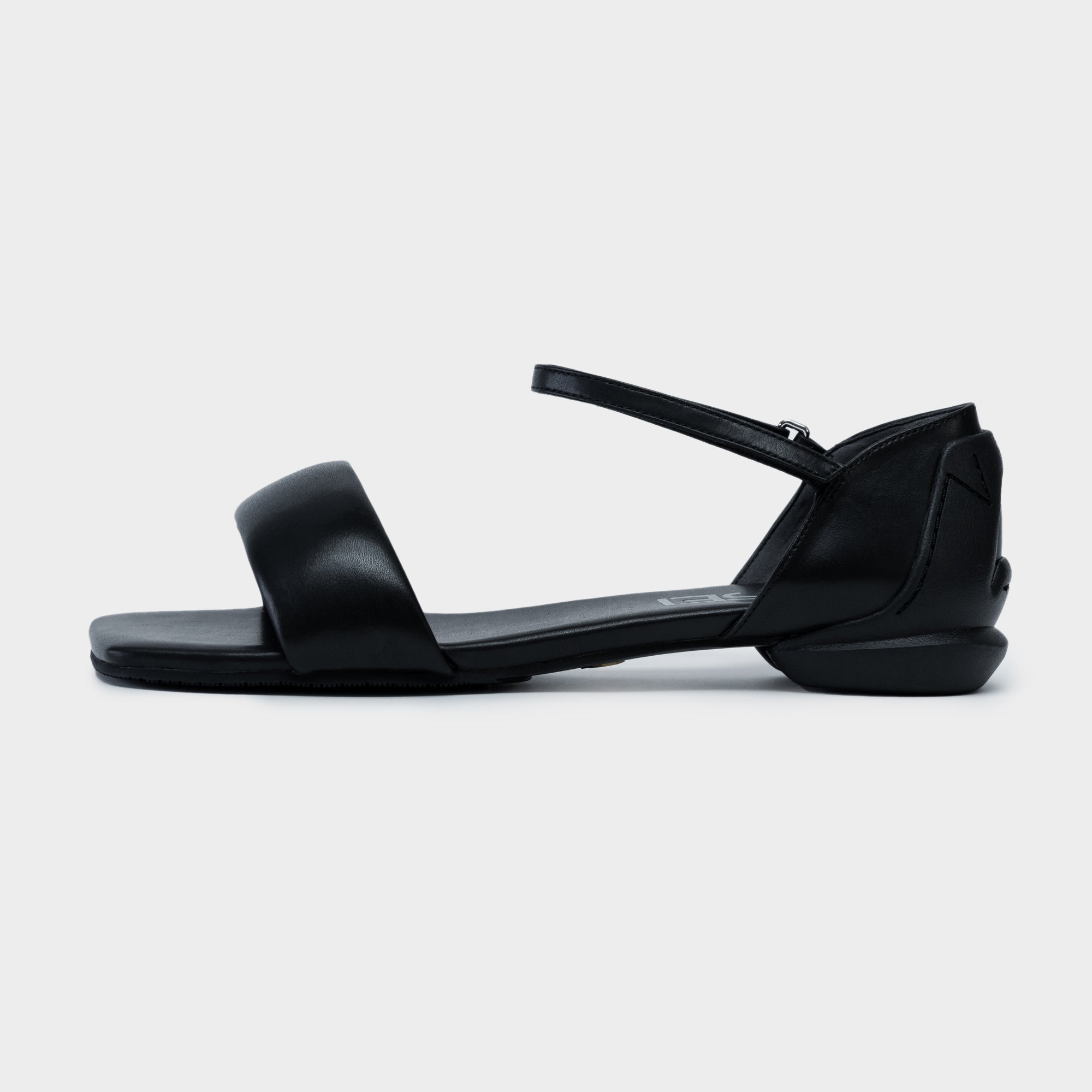 MM PADDED SANDALS / BLACK