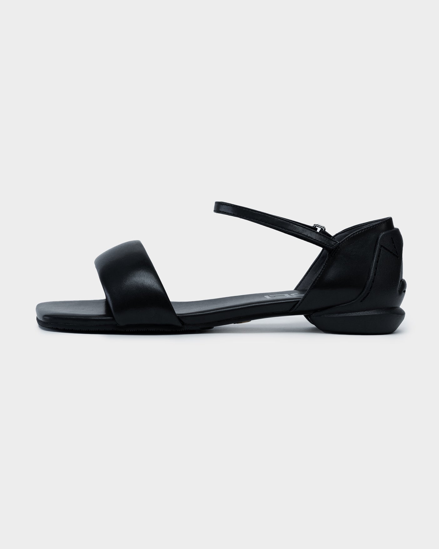 MM PADDED SANDALS / BLACK