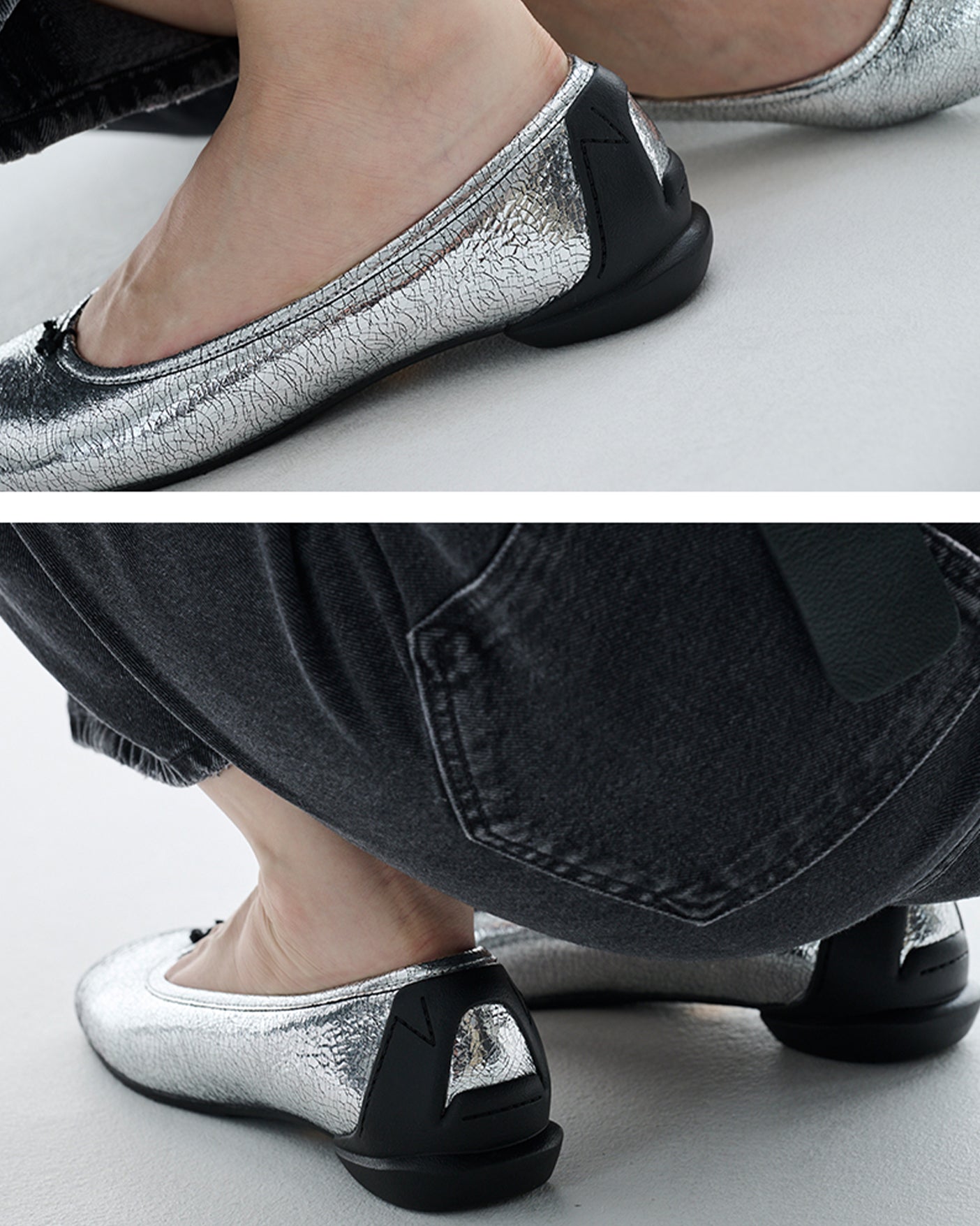 BALLET_METALIC / SILVER