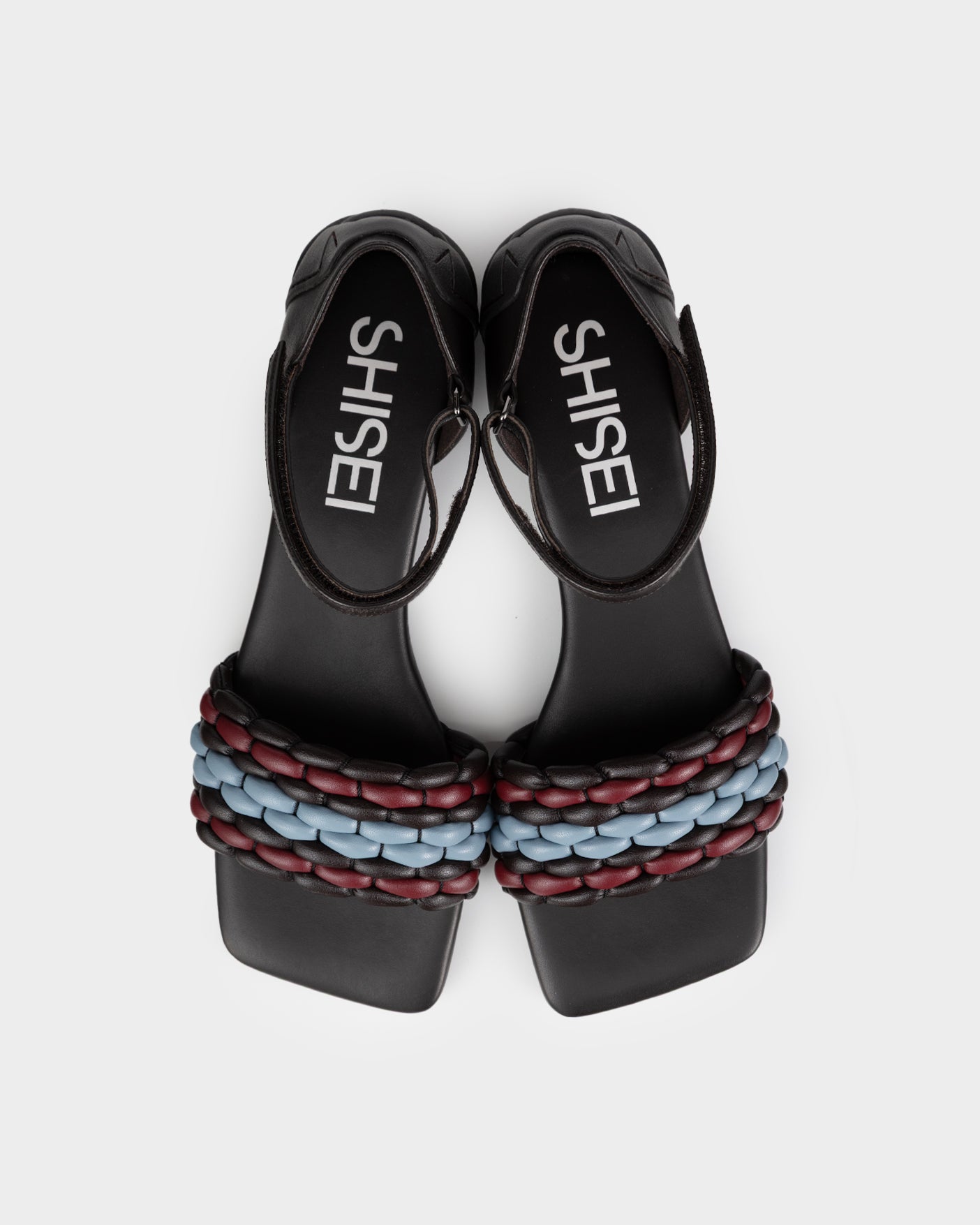 PADDED MESH SANDALS / MULTI BROWN – SHISEI