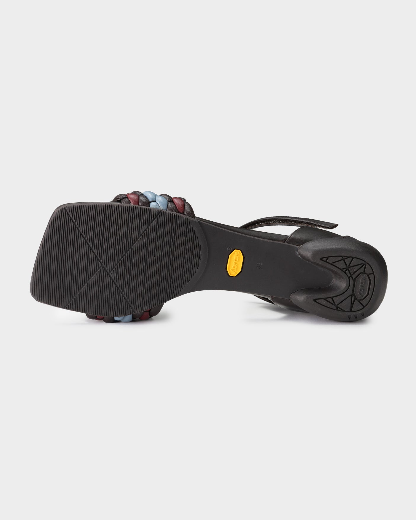 PADDED MESH SANDALS / MULTI BROWN – SHISEI