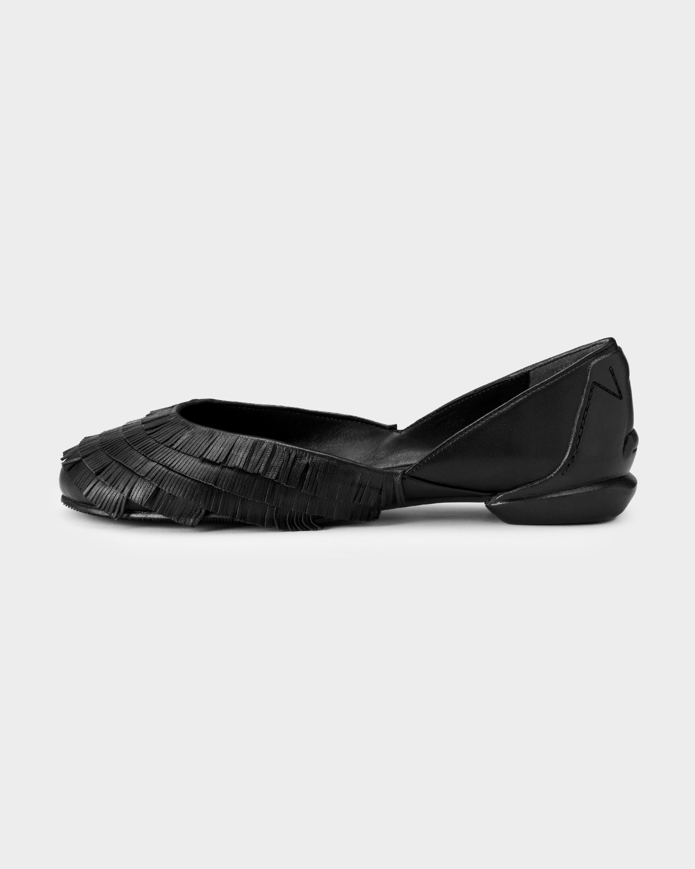 FRINGE SEPALATE / BLACK