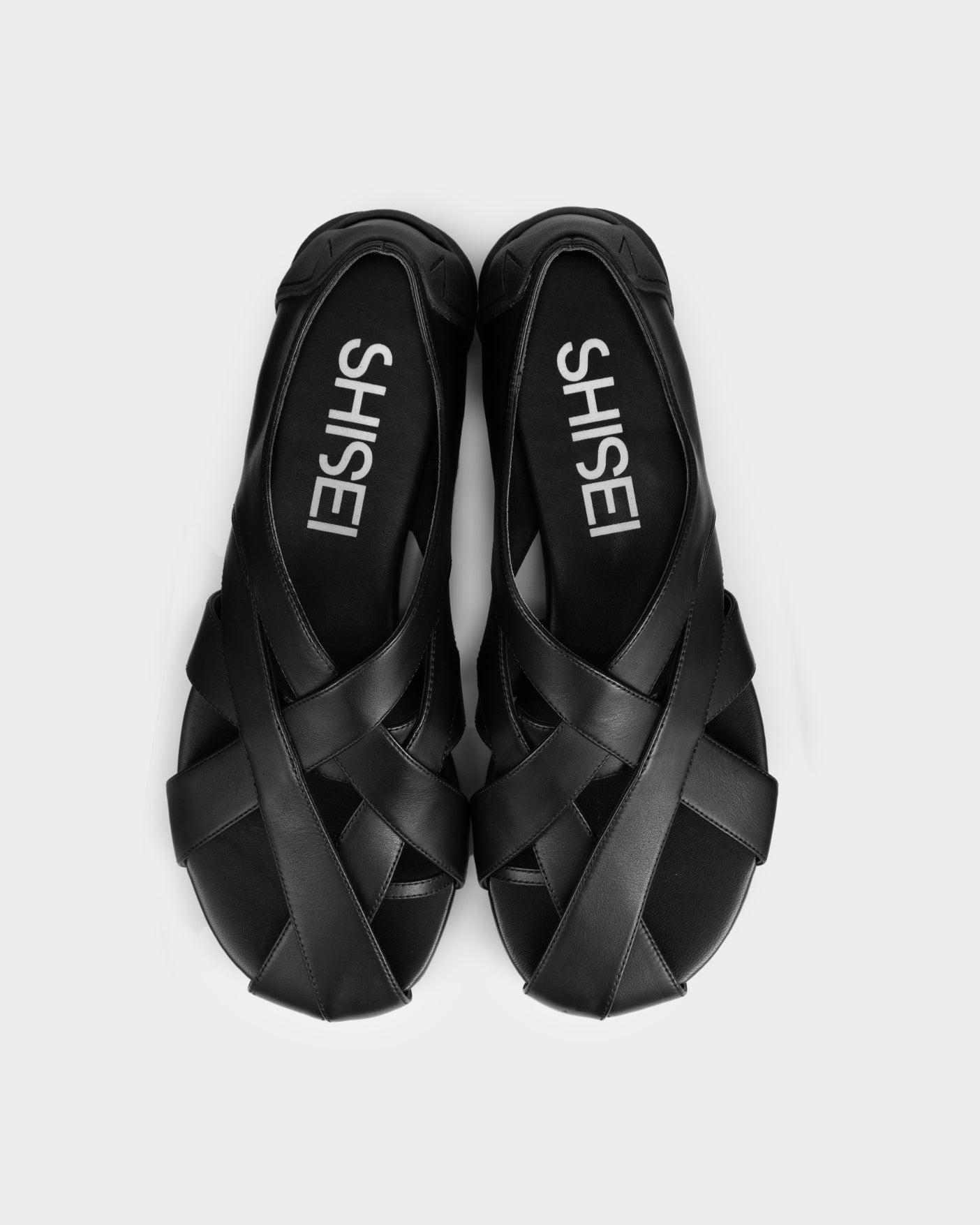 W CROSS SLIPON / BLACK – SHISEI
