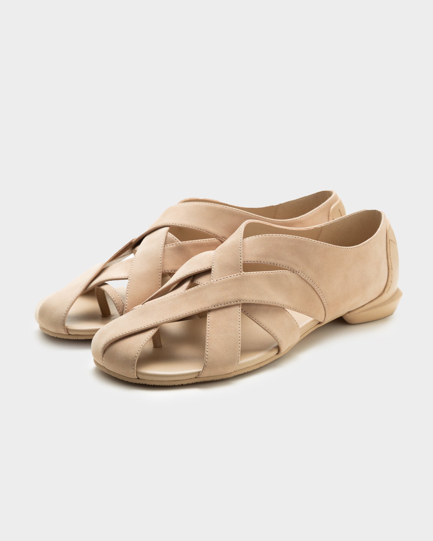 W CROSS SLIPON / N.BEIGE