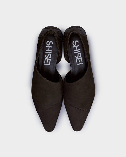WRAP SLIPON / N.D.BROWN(NUBUCK)