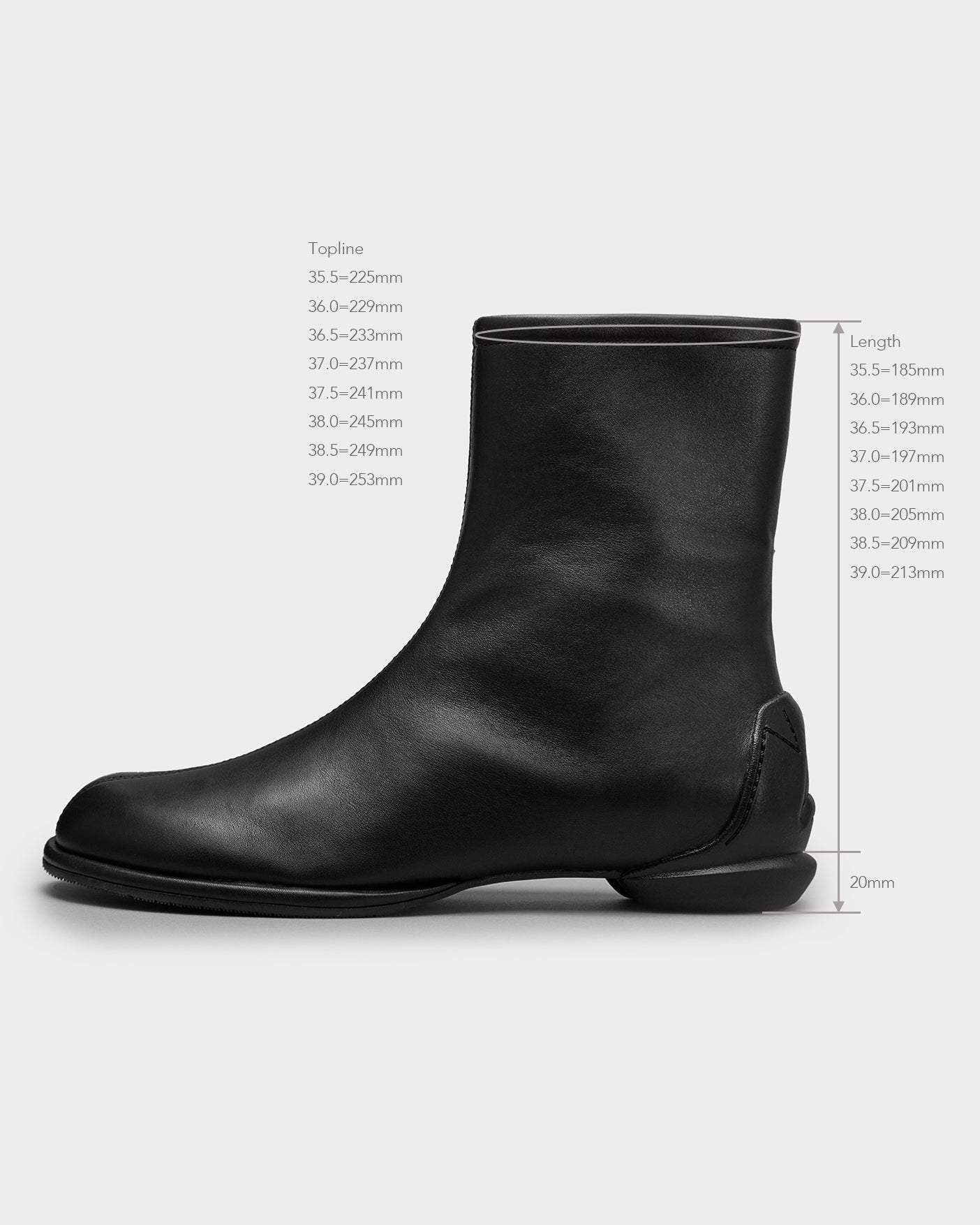 MM SOCK BOOTS / BLACK