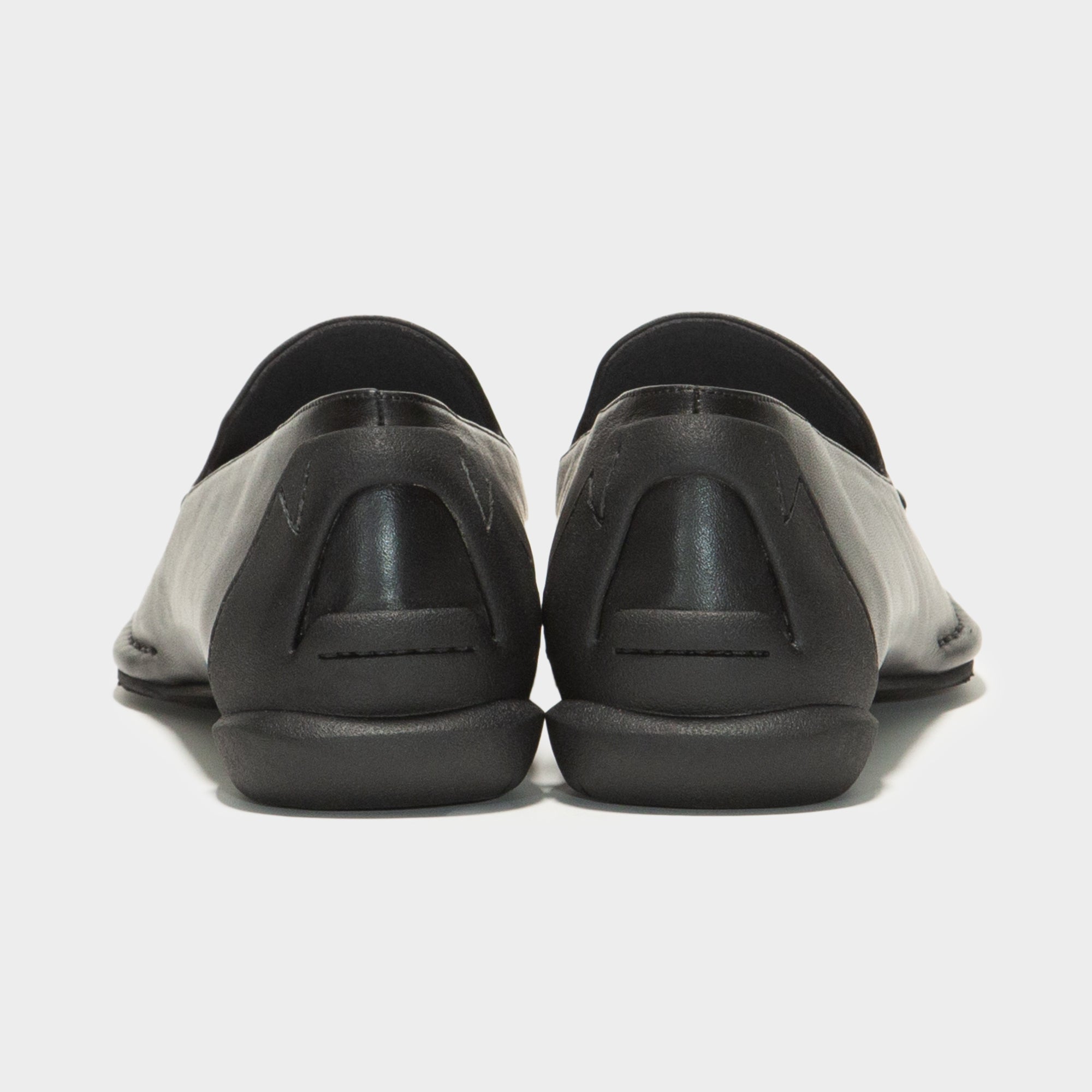 SQUARE LOAFERS / BLACK