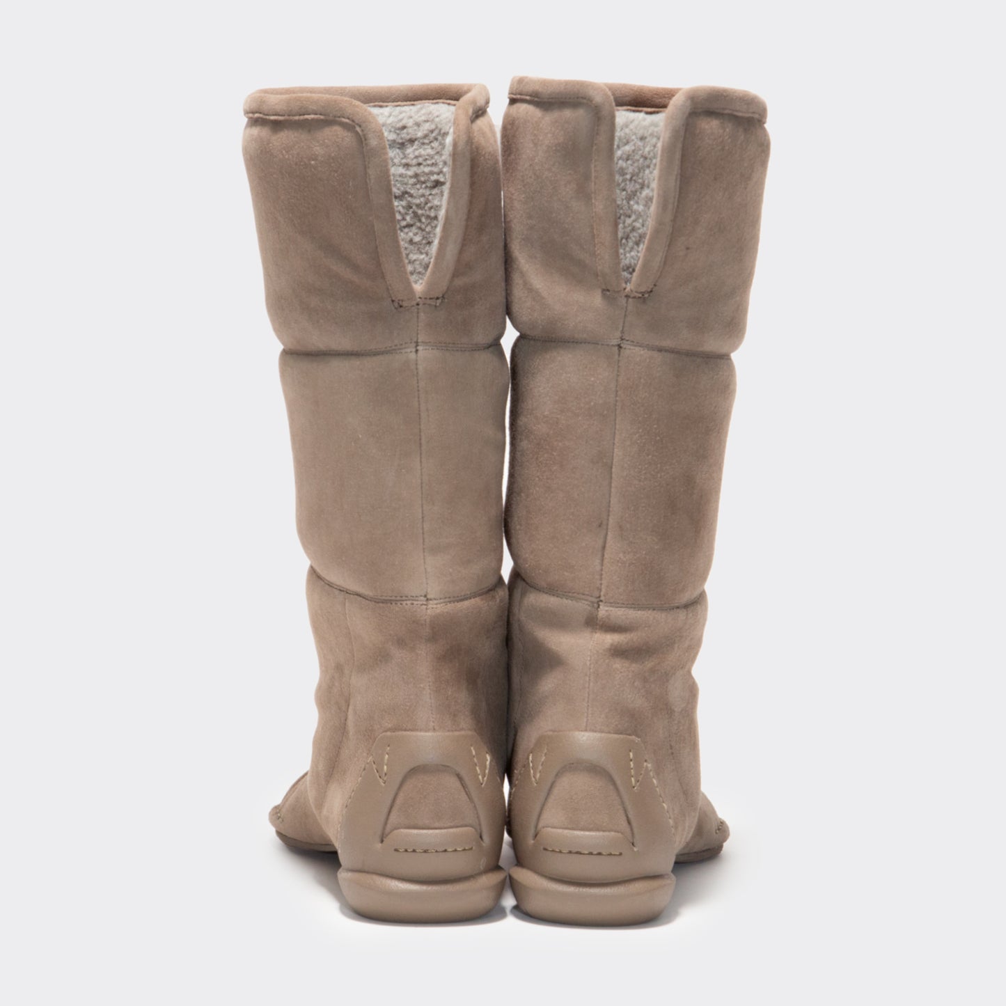 CHISEL PADDED BOOTS / TAUPE(SUEDE)