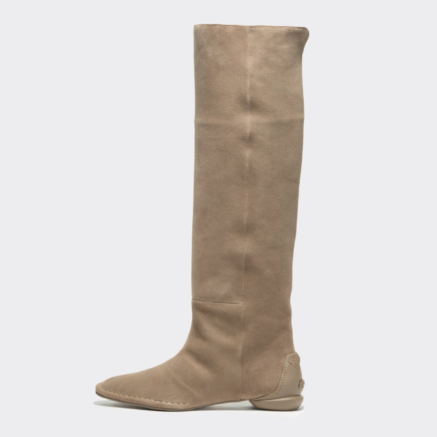 CHISEL KNEE BOOTS / TAUPE(SUEDE)