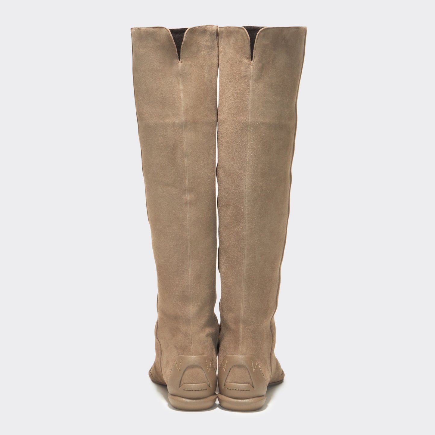 CHISEL KNEE BOOTS / TAUPE(SUEDE)